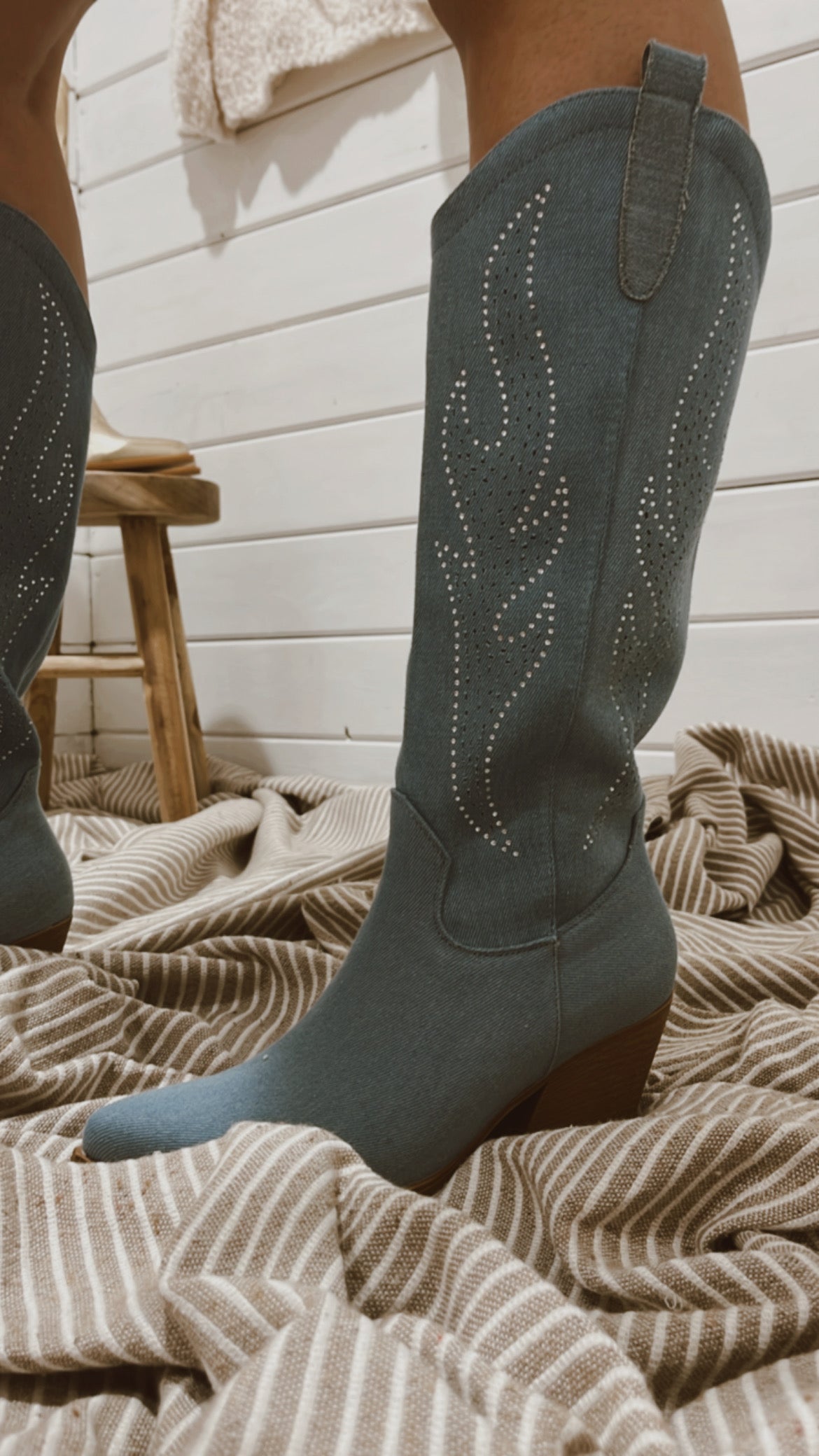 Santiags DENIM