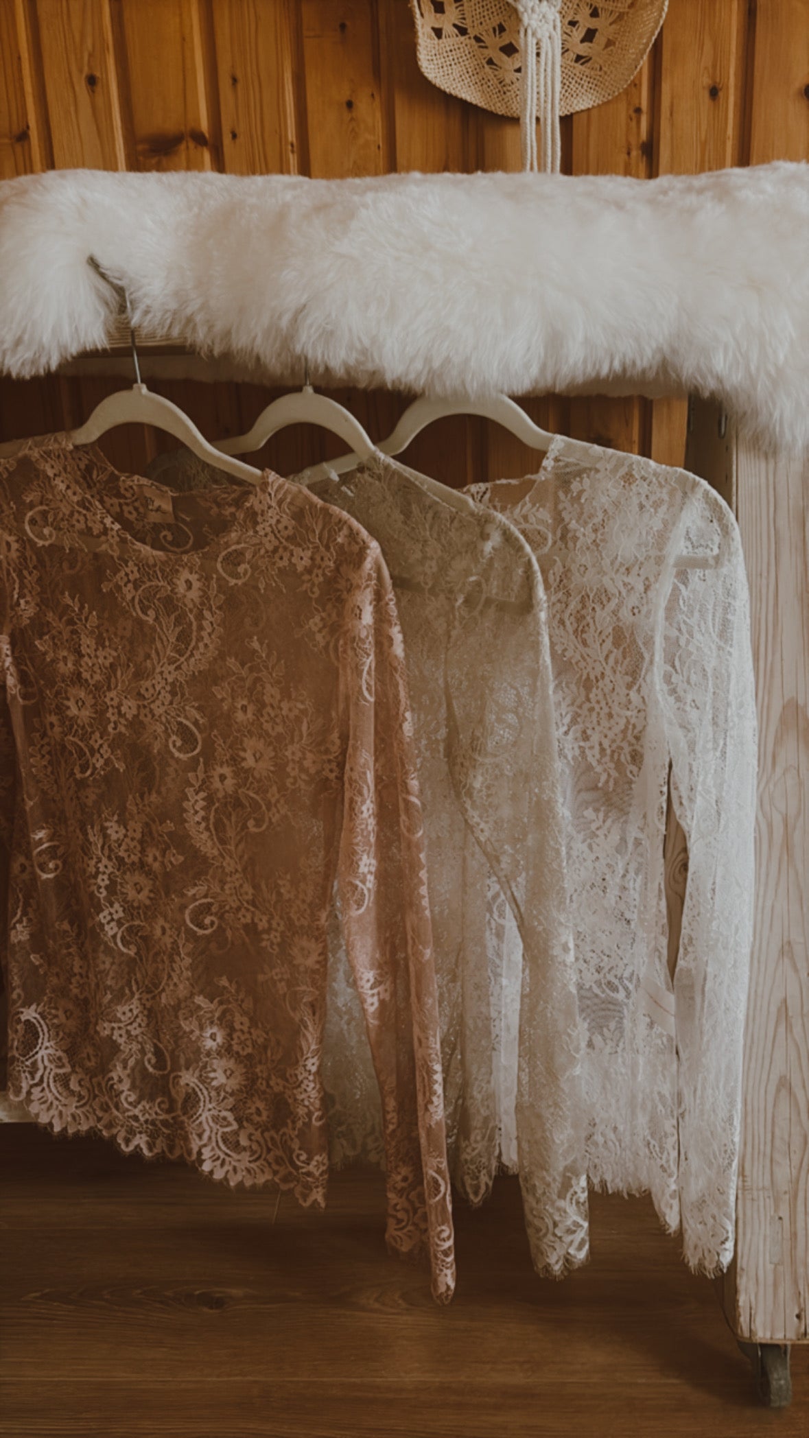 T shirt LONG LACE