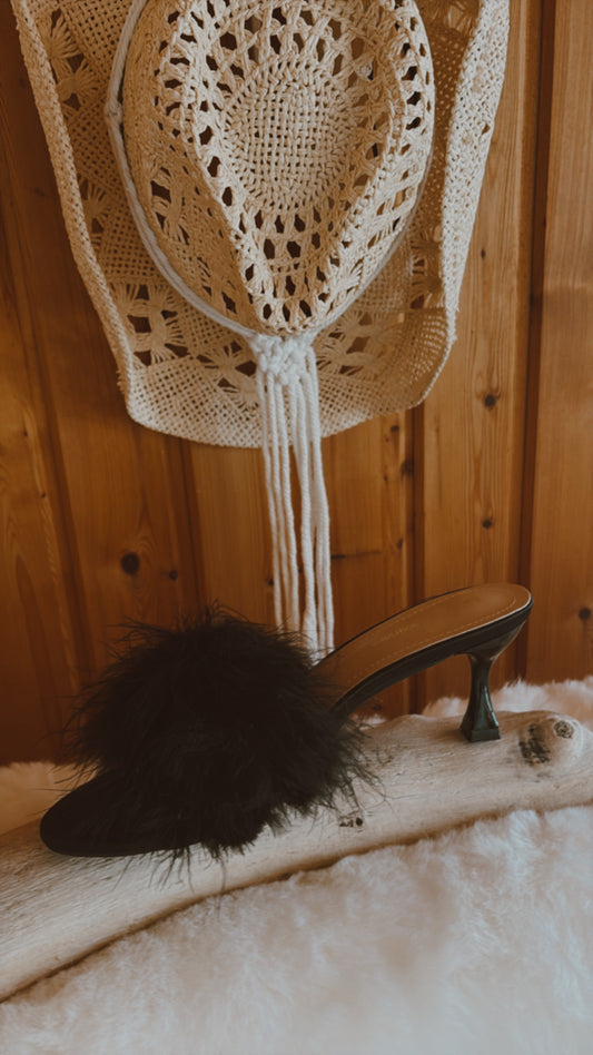 Mules FEATHER