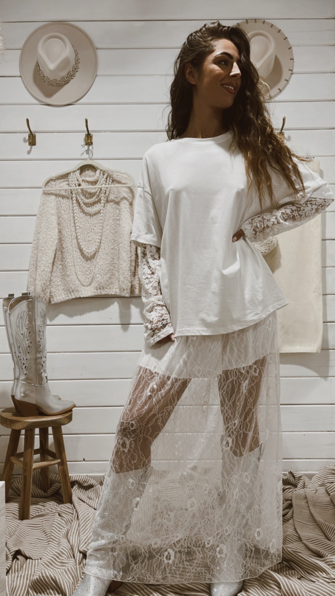 T shirt LACE