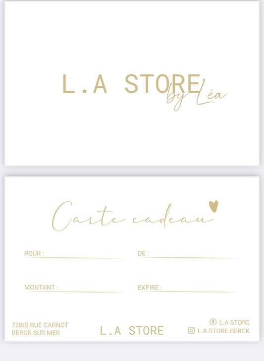 Carte Cadeau L.A STORE