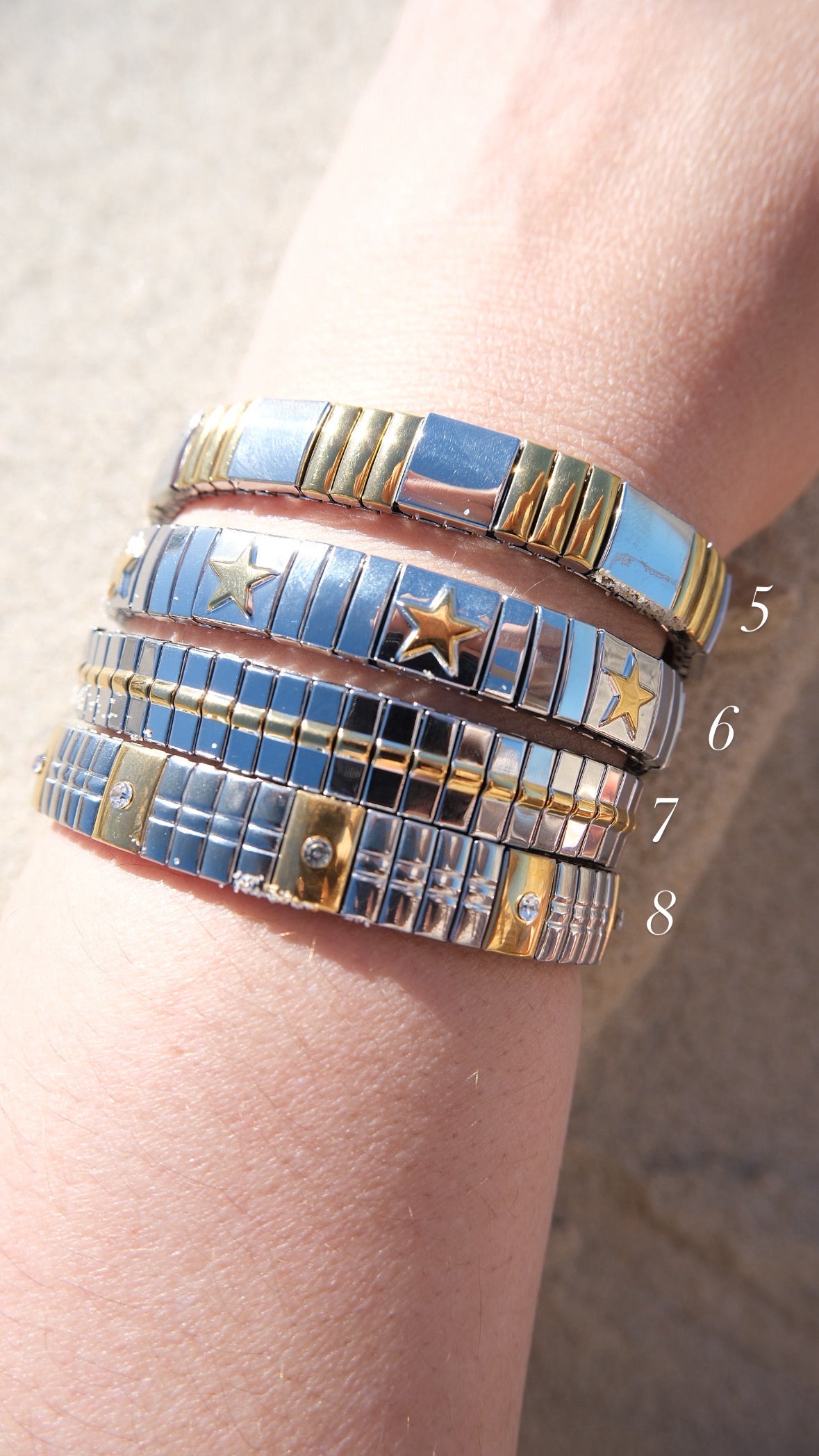 Bracelets CHROME