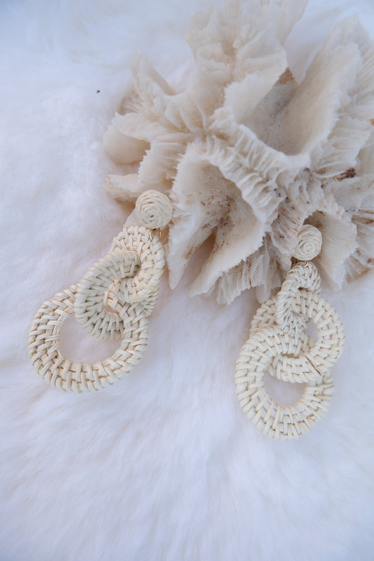 Boucles d’oreilles RAPHIA